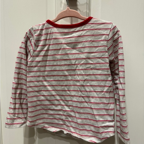 Nickelodeon 2T Paw Patrol Skye Christmas Red Gray Long Sleeve Gender Neutral Top - Picture 4 of 4